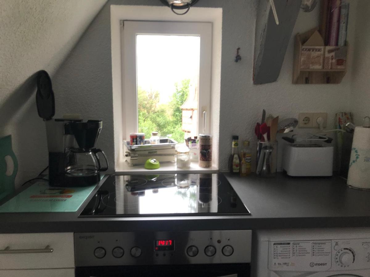 Apartament Turmstueble Im Torhaus Von 1545 Burgbernheim Zewnętrze zdjęcie