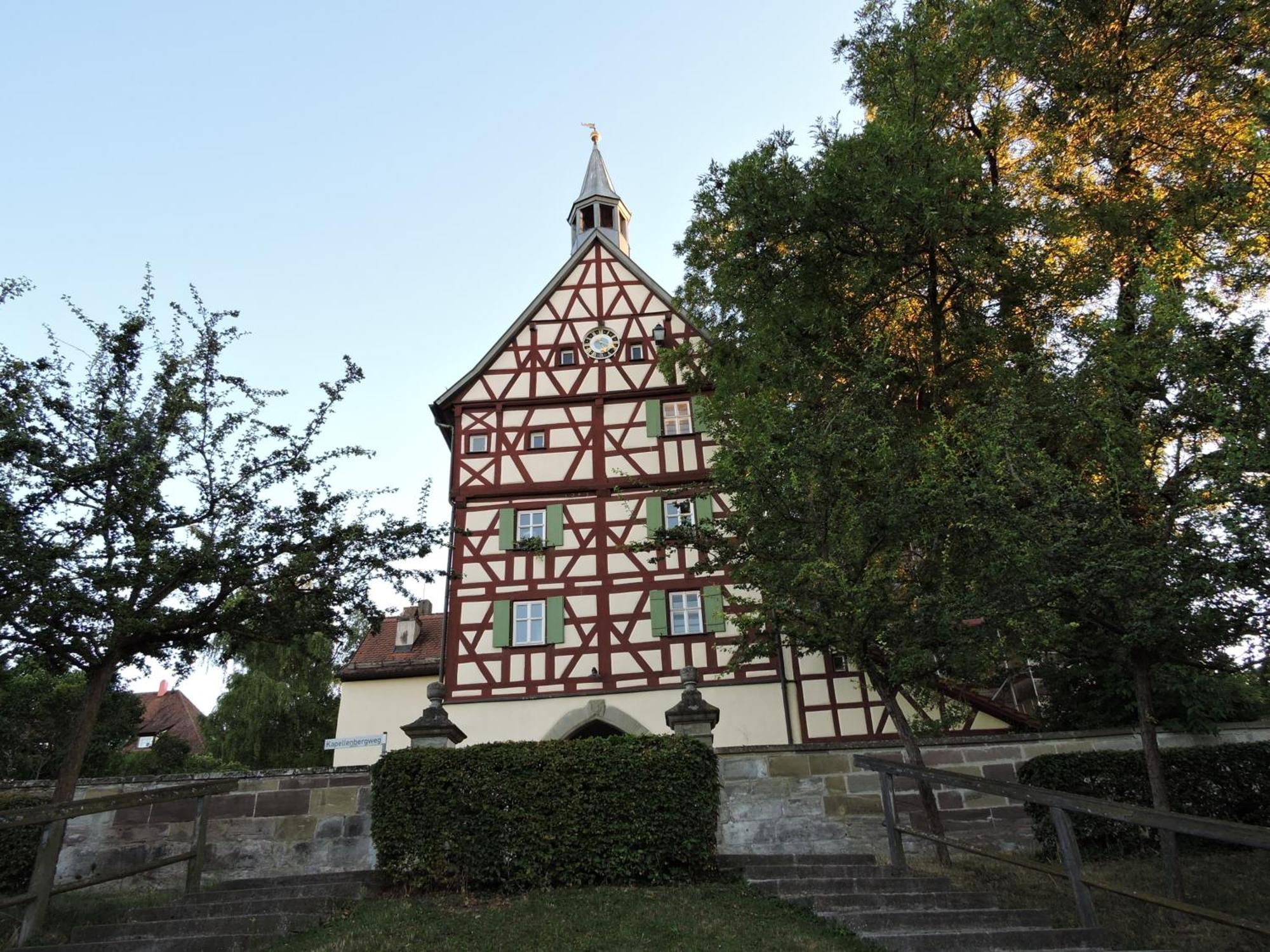 Apartament Turmstueble Im Torhaus Von 1545 Burgbernheim Zewnętrze zdjęcie