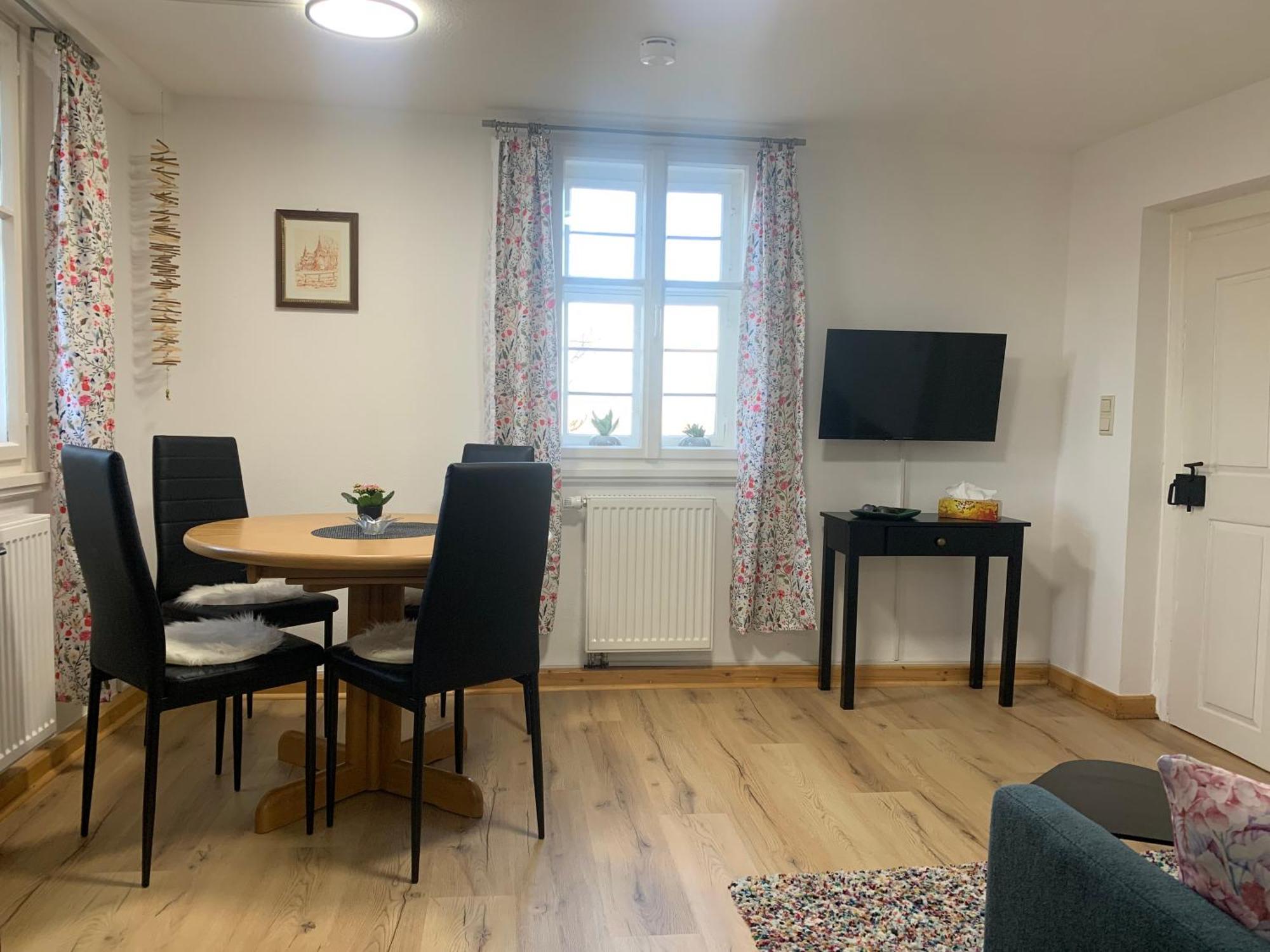 Apartament Turmstueble Im Torhaus Von 1545 Burgbernheim Zewnętrze zdjęcie