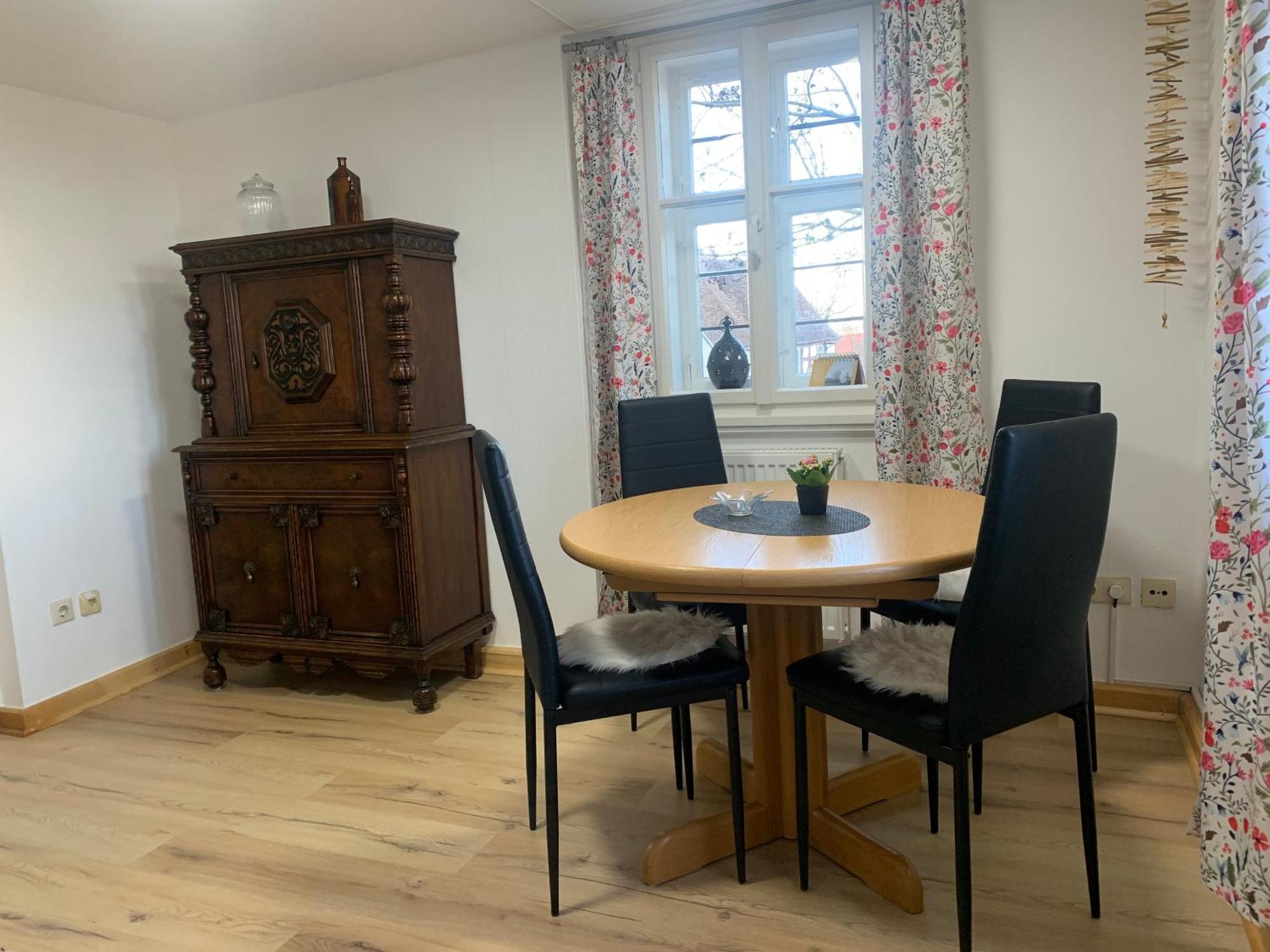 Apartament Turmstueble Im Torhaus Von 1545 Burgbernheim Zewnętrze zdjęcie